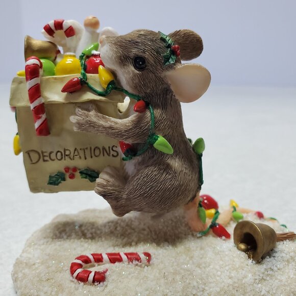 Charming Tails All The Trimmings Figurine Collectible - Picture 9 of 10